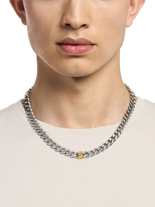 Emporio Armani Colier din Oțel