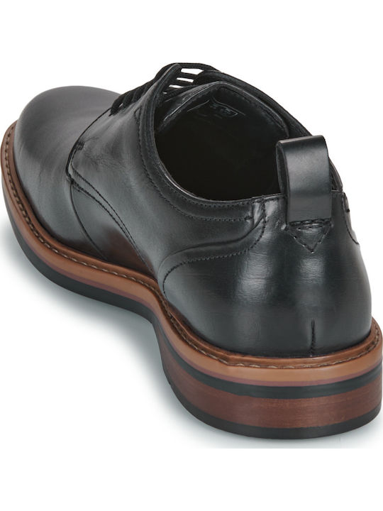 Aldwin Lace Handmade Men's Leather Dress Shoes Black