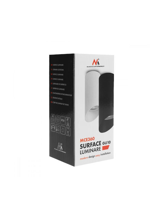 Maclean Energy Spot with Socket GU10 in White Color