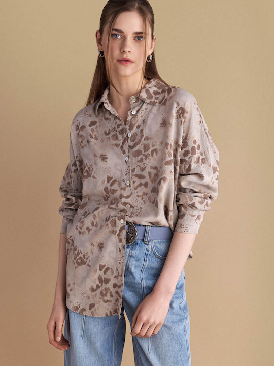 Women's Long Sleeve Shirt Multicolor