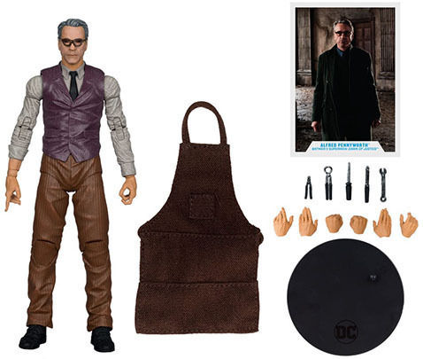 Batman V Superman Dawn Justice Dc Multiverse Action Figure Alfred Pennyworth 18 Cm