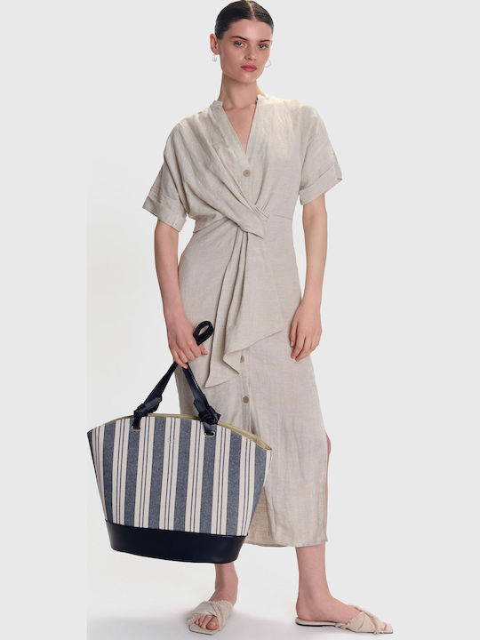 Geantă de damă Shopper De umăr Albastră