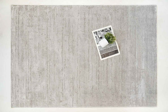 Ezzo Loreto A379ay9 Rug Fireplace Rectangular Light Grey