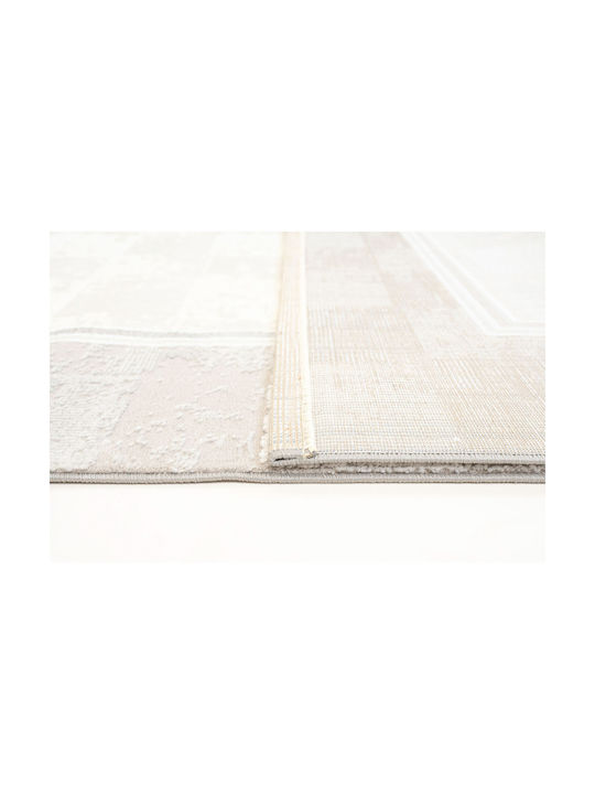 Ezzo Carlota E700b2a Χαλί Τζακιού Ορθογώνιο Light Grey 200x250cm