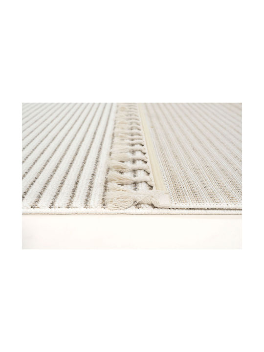 Ezzo Cottone E767a3u Χαλί Διάδρομος Cream 80x150cm