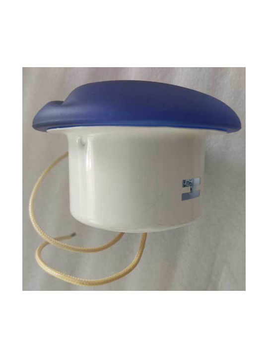 Paralelogram Cristal Spot Încorporat cu Soclu G4 Albastru 10x6.2cm. 1buc