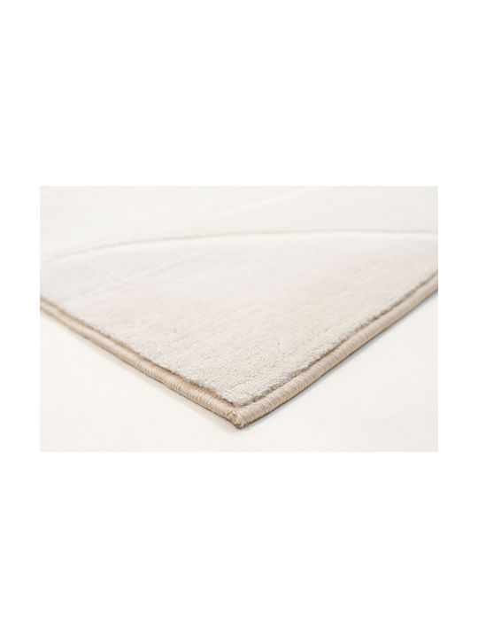 Ezzo Forma E460a1w Teppich Kamin Rechteckig Synthetisch,Polyester/Cotton/Leather Cream