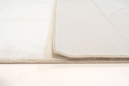 Ezzo Forma E460a1w Χαλί Τζακιού Ορθογώνιο Cream 160x230cm