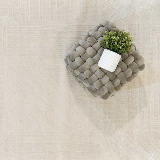 Ezzo Carlota E703b1w Covor Pentru șemineu Rectangular Cremă