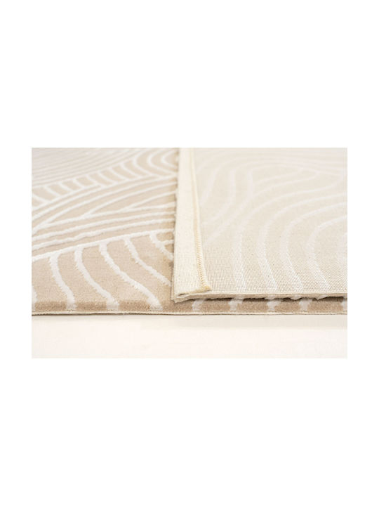 Ezzo Carolina E679a1w Teppich Kamin Rechteckig Synthetisch,Polyester/Cotton/Leather Beige