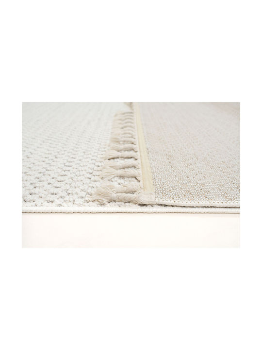 Ezzo Cottone E795a3u Χαλί Διάδρομος Cream 80x150cm