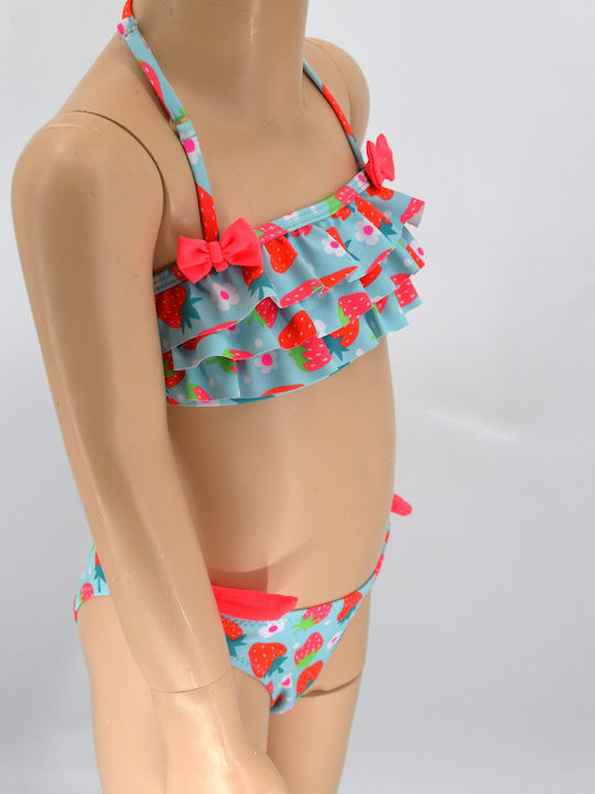 Power Flower Kids Swimwear Bikini Mint