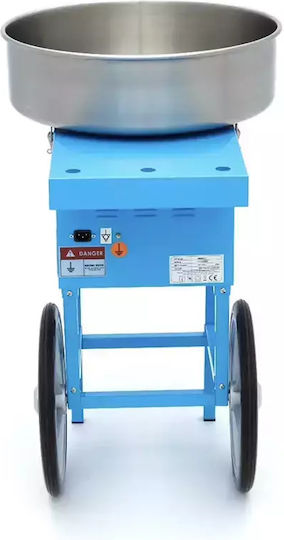 Stroller Commercial Cotton Candy Machine 1080W 52cm
