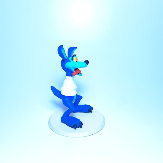 Фигура Crash Bandicoot Ripper Roo 3D Отпечатана 7 6 См 1:24