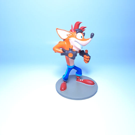 Фигура Crash Bandicoot Поз 2 3D Отпечатана 11 4 см 1:16