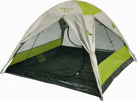 Bigfour Versa 4 Σκηνή Camping Igloo Πράσινη με Διπλό Πανί 3 Εποχών για 4 Άτομα 240x240x175εκ.