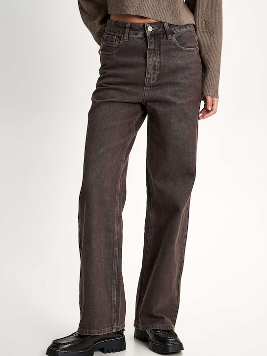 Women's Jean Trousers Brown