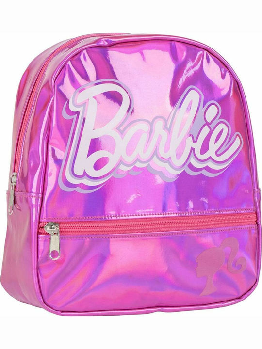 Barbie Σχολική Τσάντα Πλάτης Νηπιαγωγείου Ροζ