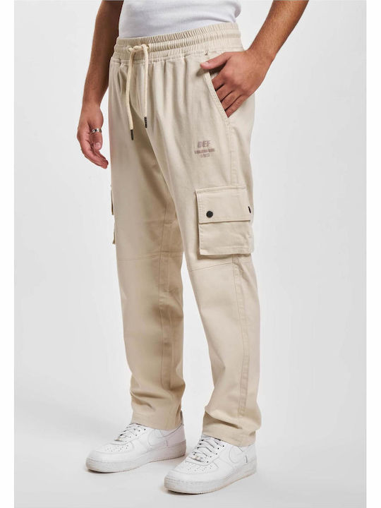 Trousers Cargo Elastic Beige
