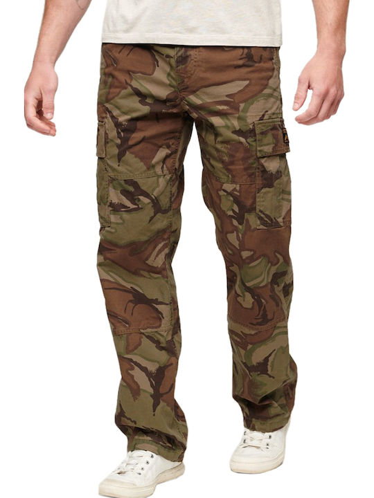 Trousers Cargo in Baggy Line ''OUTLINE CAMO''