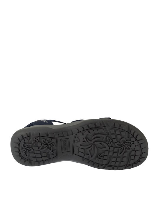 Reggae Slim Stretch Flex Γυναικεία Σανδάλια Navy Μπλε
