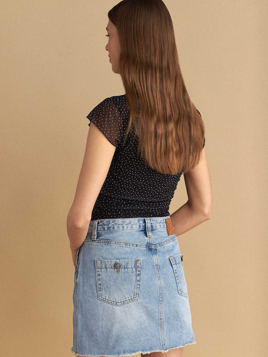 Τζιν Mini Φούστα Jeans