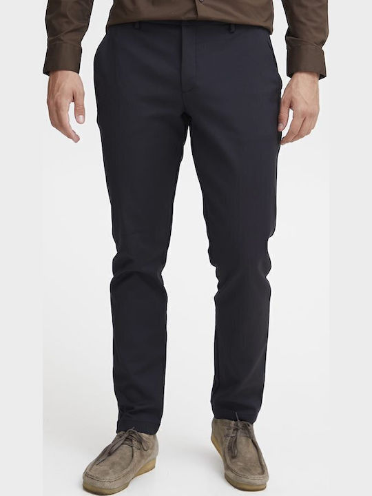 Hose in Schlanker Passform Blau