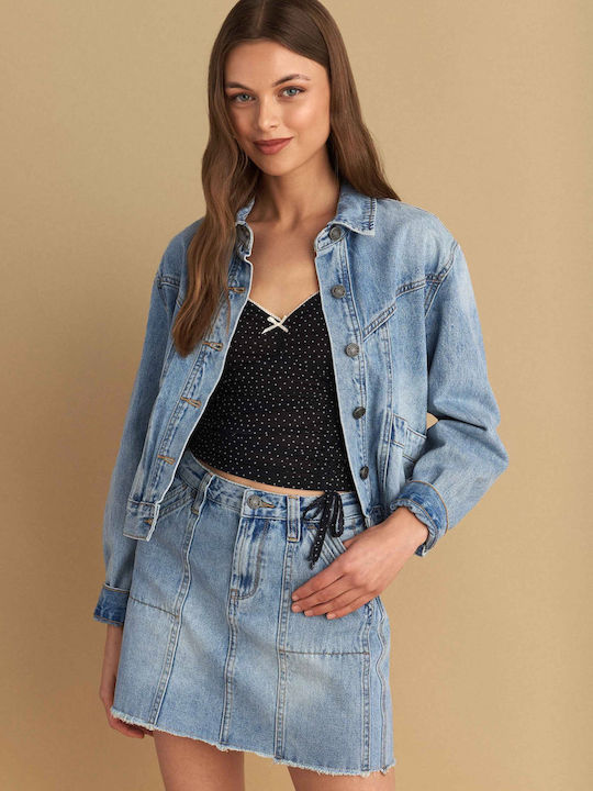 Τζιν Mini Φούστα Jeans