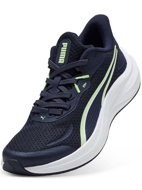 Skyrocket Lite 2 Jr Kinder Sportschuhe Laufen mit Schnürsenkeln Marineblau