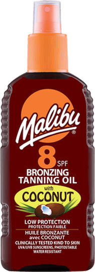 Malibu Ulei Autobronzant Cocos Spf8 200ml + Balsam After Sun 200ml