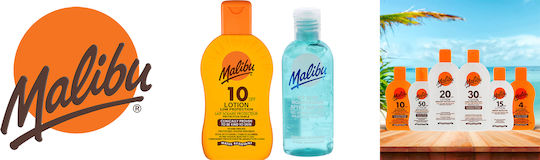 Malibu SPF10 Защитен Балсам 200мл + След Слънце Гел 100мл