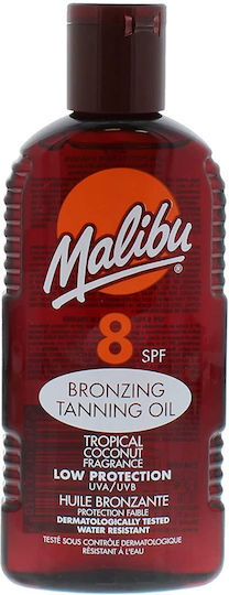 Malibu Tanning Oil Spf8 200ml + After Sun Balm 200ml