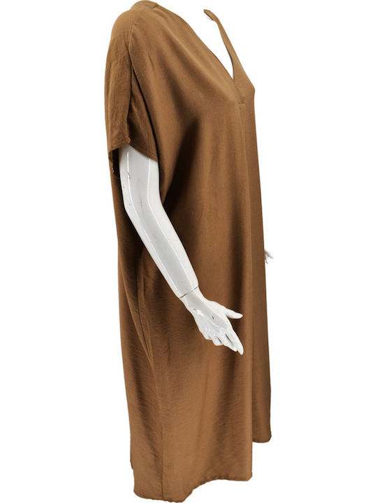 Ferrari Group Women's Mini Caftan Beachwear Coffee