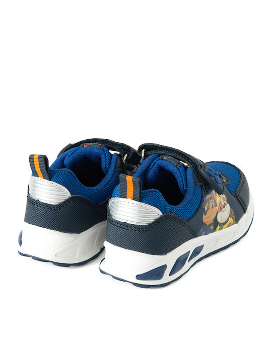 Paw Patrol Kids Sneakers With Hoop & Loop Closure Blue