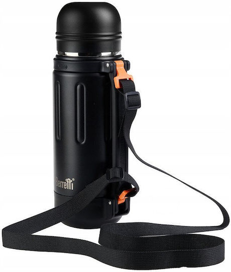 Berretti Μπουκάλι Θερμός Ανοξείδωτο 1.2lt Black