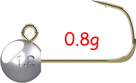 Progre Bug Bullet Search Jighead Sled Head 1gr