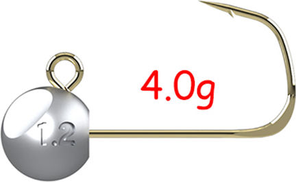 Progre Bug Bullet Search Jighead Sled Head 1gr