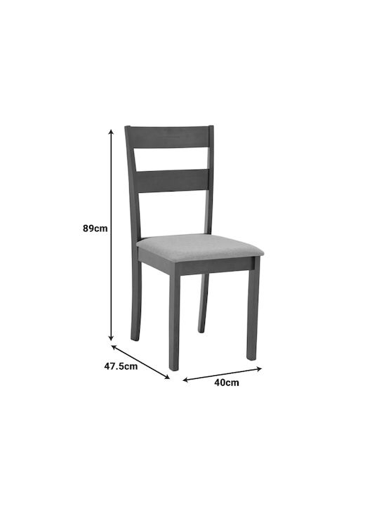 Dallan Dining Room Wooden Chair Nut 40x47.5x89cm