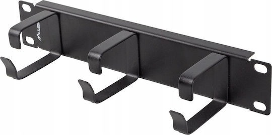 Lanberg Bară de gestionare a cablurilor 1U AK-1702-B 1buc