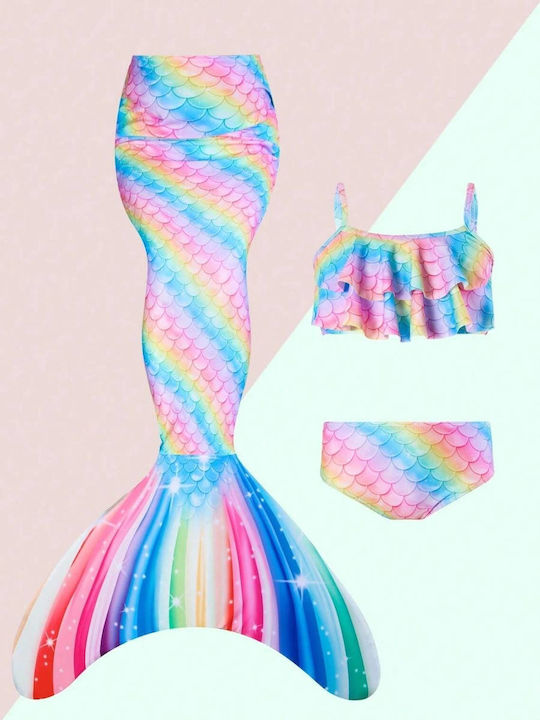 iEFiEL Παιδικό Μαγιό Μπικίνι Rainbow