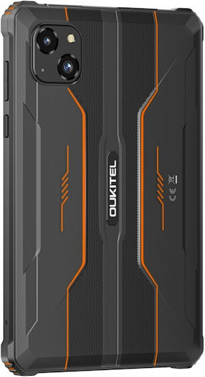 Oukitel RT3 Pro 4G 8" Tablet (4GB/128GB) Πορτοκαλί