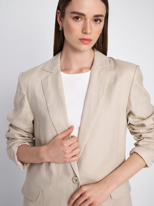 ALE - The Non Usual Casual Blazer pentru femei Sacou White