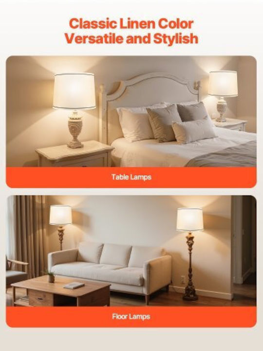 Vevor Lamp Shade White 2pcs