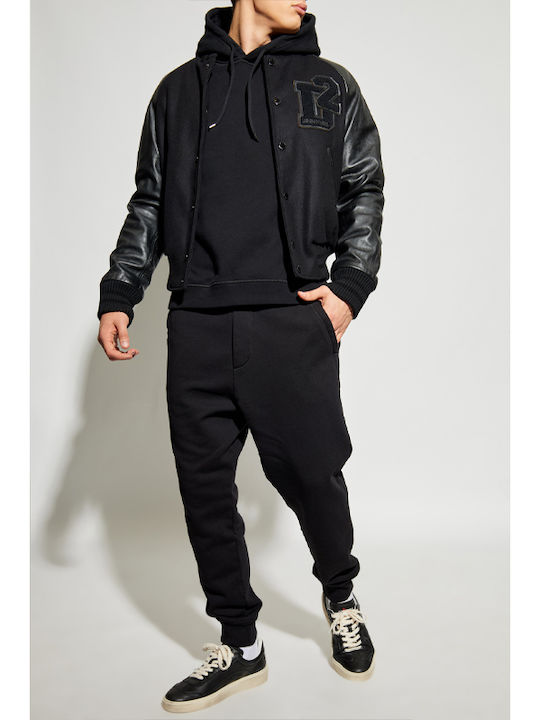 Sweatshirt mit Kapuze Black