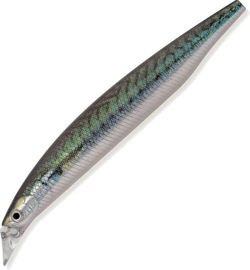 Spanish Lures Mesias Floating 14cm 26gr & 16.5cm 44.3gr – Momeli Artificiale Minnow De Suprafață Sistem De Aruncări Lungi 16.5cm Sardină Neagră