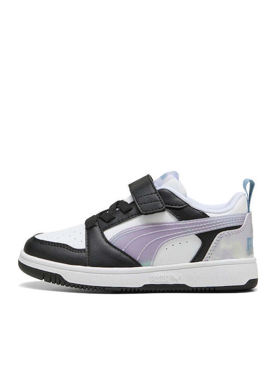 Rebound Kinder Sneakers mit Klettverschluss Flieder