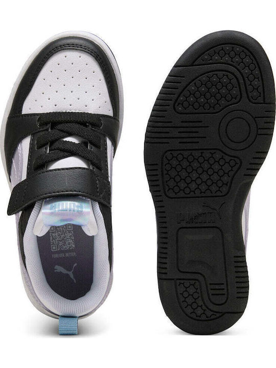 Rebound Kinder Sneakers mit Klettverschluss Flieder