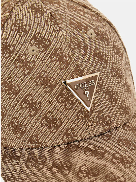 Guess Katya 4g Logo Καπέλο Strapback Aw5368pol01 Ltl Καφέ