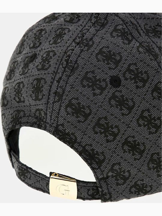 Guess Katya 4g Logo Jockey Strapback Aw5368pol01 Clo Gri