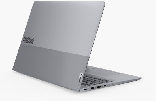 Lenovo ThinkBook 16 G6 IRL 16" IPS FHD+ (i5-13420H/16GB/512GB SSD/W11 Pro) Арктическо сиво (US Клавиатура)